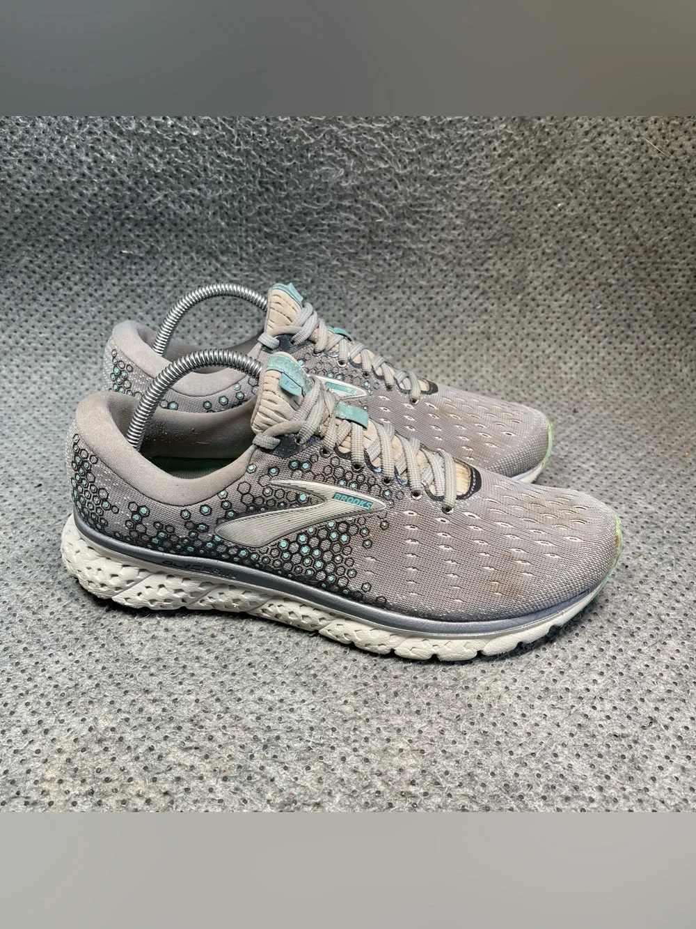 Brooks Glycerin 17 Grey Running Shoes Size 11 Women’s